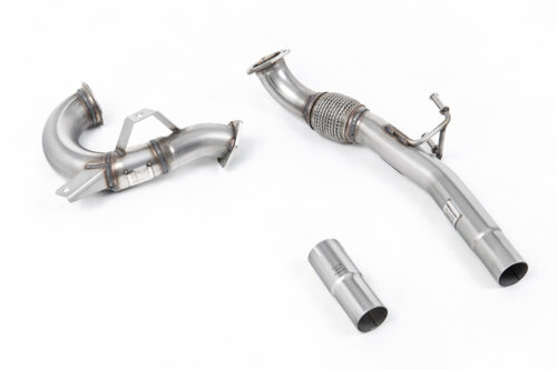 Milltek large-bore de-cat downpipe for VOLKSWAGEN Up!