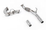 Milltek large-bore de-cat downpipe for VOLKSWAGEN Up!