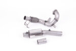 Milltek large-bore de-cat downpipe for VOLKSWAGEN POLO AW