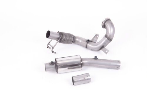 Milltek large-bore de-cat downpipe for VOLKSWAGEN POLO AW