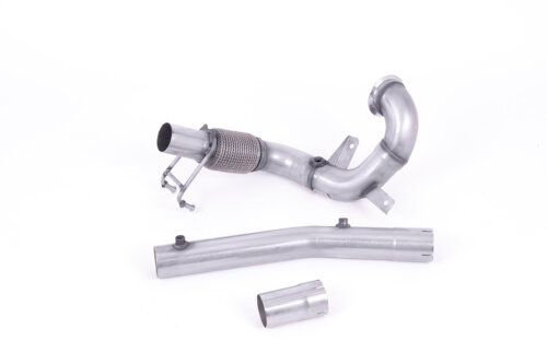Milltek large-bore de-cat downpipe for VOLKSWAGEN POLO AW