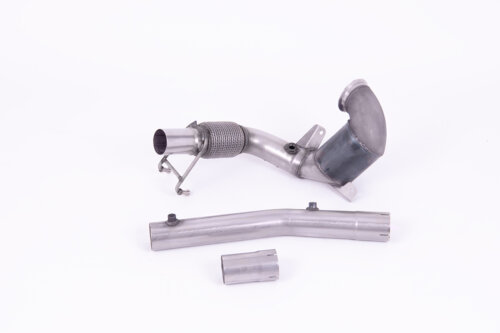 Milltek Hi-Flow Sports Cat and Downpipe for VOLKSWAGEN POLO AW