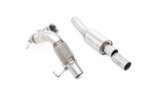 Milltek large-bore de-cat downpipe for VOLKSWAGEN POLO AW