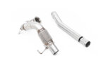 Milltek large-bore de-cat downpipe for VOLKSWAGEN POLO AW