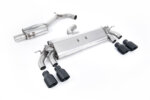 Milltek cat-back exhaust system for VW GOLF MK7.5