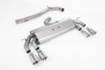 Milltek cat-back exhaust system for VW GOLF MK7.5