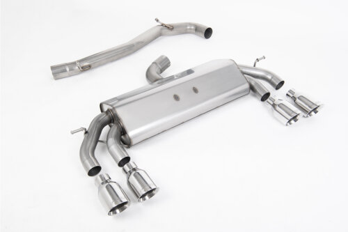 Milltek cat-back exhaust system for VW GOLF MK7.5