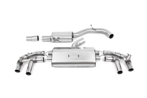 Milltek GPF-back exhaust system for VW GOLF MK8 / VW GOLF MK8.5