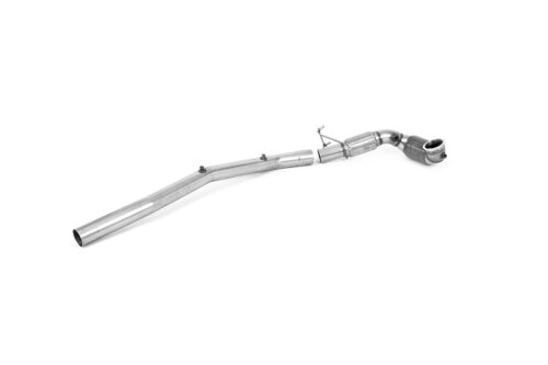 Milltek large-bore downpipe and high-flow sports catalyst for AUDI S3 8Y / VW GOLF MK8 / VW GOLF MK8.5