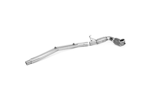 Milltek large-bore downpipe and high-flow sports catalyst for AUDI S3 8Y / CUPRA Formentor / VW GOLF MK8