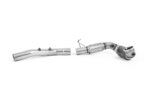 Milltek large-bore downpipe and high-flow sports catalyst for CUPRA Formentor / SEAT LEON / SKODA OCTAVIA