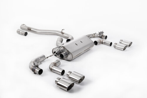 Milltek cat-back exhaust system for VW GOLF MK7.5