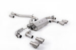 Milltek cat-back exhaust system for VW GOLF MK7.5