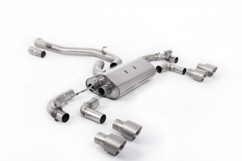 Milltek cat-back exhaust system for VW GOLF MK7.5