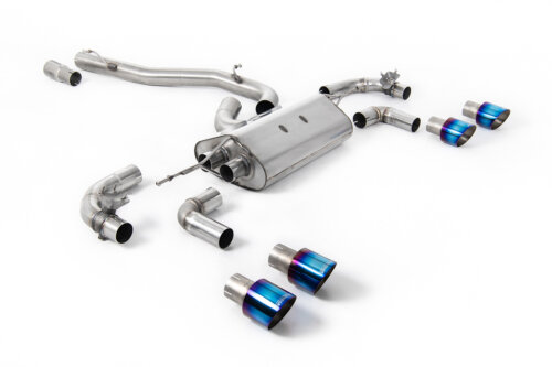 Milltek cat-back exhaust system for VW GOLF MK7.5