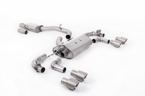 Milltek cat-back exhaust system for VW GOLF MK7.5