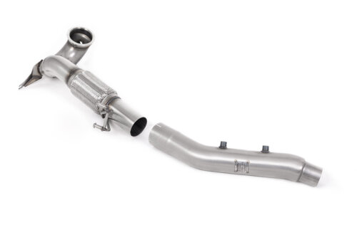 Milltek large-bore de-cat downpipe for CUPRA Formentor / SEAT LEON / SKODA OCTAVIA