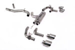 Milltek GPF-back ispušni sustav za VW GOLF MK8 / VW GOLF MK8.5