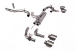 Milltek GPF-back exhaust system for VW GOLF MK8 / VW GOLF MK8.5