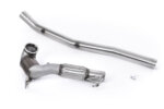 Milltek large-bore downpipe and high-flow sports catalyst for AUDI S3 8Y / VW GOLF MK8 / VW GOLF MK8.5