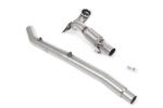 Milltek large-bore de-cat downpipe for AUDI S3 8Y / VW GOLF MK8 / VW GOLF MK8.5