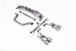 Milltek cat-back exhaust system for VW GOLF MK8