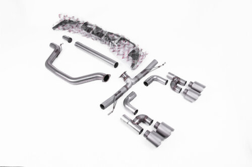 Milltek cat-back exhaust system for VW GOLF MK8