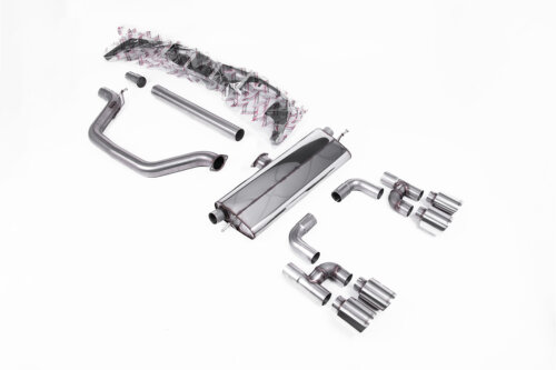 Milltek cat-back exhaust system for VW GOLF MK8
