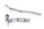 Milltek large-bore de-cat downpipe for CUPRA Formentor / VOLKSWAGEN TIGUAN / VOLKSWAGEN T-ROC