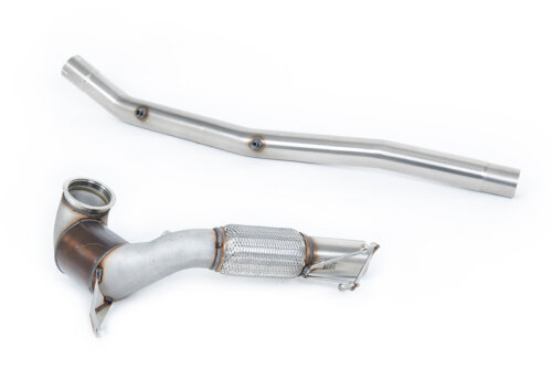 Milltek large-bore downpipe and high-flow sports catalyst for CUPRA Formentor / VOLKSWAGEN TIGUAN / VOLKSWAGEN T-ROC
