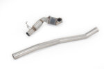 Milltek large-bore downpipe and high-flow sports catalyst for VW GOLF 5G / VW GOLF MK7.5