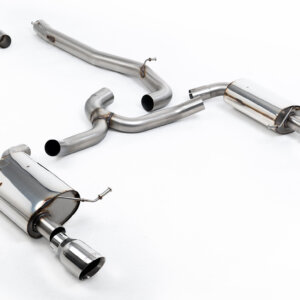 Milltek cat-back exhaust system for VW GOLF 5G