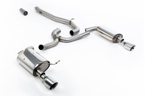Milltek cat-back exhaust system for VW GOLF 5G