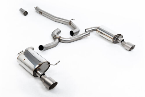 Milltek cat-back exhaust system for VW GOLF 5G