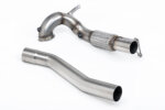 Milltek large-bore de-cat downpipe for VW GOLF MK8