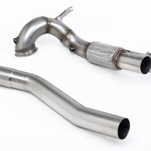 Milltek large-bore de-cat downpipe for VW GOLF MK8