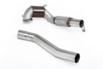 Milltek large-bore downpipe and high-flow sports catalyst for VW GOLF MK8