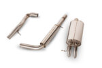 Scorpion resonated cat-back exhaust system for VOLKSWAGEN GOLF MK4