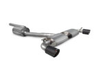 Scorpion resonated cat-back exhaust system for VOLKSWAGEN SCIROCCO