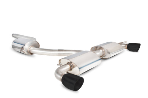 Scorpion resonated cat-back exhaust system for VOLKSWAGEN SCIROCCO