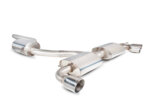Scorpion resonated cat-back exhaust system for VOLKSWAGEN SCIROCCO