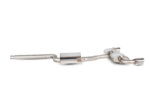 Scorpion resonated cat-back exhaust system for VOLKSWAGEN SCIROCCO