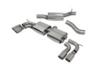 Scorpion Resonated cat-back system with no valves for VOLKSWAGEN GOLF MK7