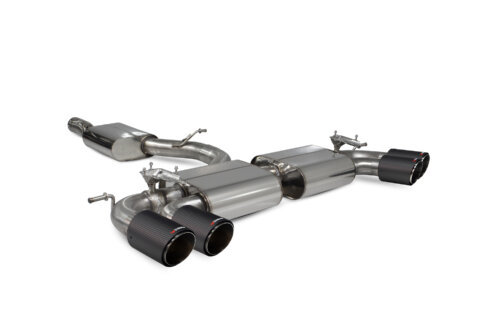 Scorpion Resonated cat-back system with electronic valves for VOLKSWAGEN GOLF MK7