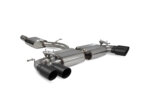 Scorpion Resonated cat-back system with electronic valves for VOLKSWAGEN GOLF MK7