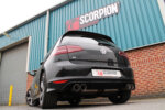 Scorpion Cat-back ispušni sustav s rezonatorom s elektroničkim ventilima za VOLKSWAGEN GOLF MK7