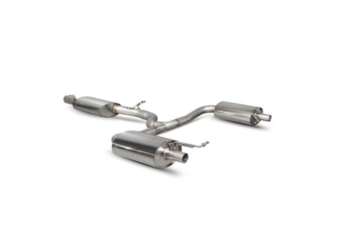 Scorpion resonated cat-back exhaust system for VOLKSWAGEN GOLF MK7