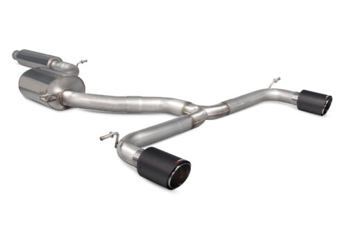 Scorpion resonated cat-back exhaust system for VOLKSWAGEN GOLF MK7.5