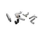 Scorpion resonated cat-back exhaust system for VOLKSWAGEN GOLF MK7.5