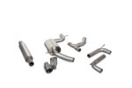 Scorpion resonated cat-back exhaust system for VOLKSWAGEN GOLF MK7.5